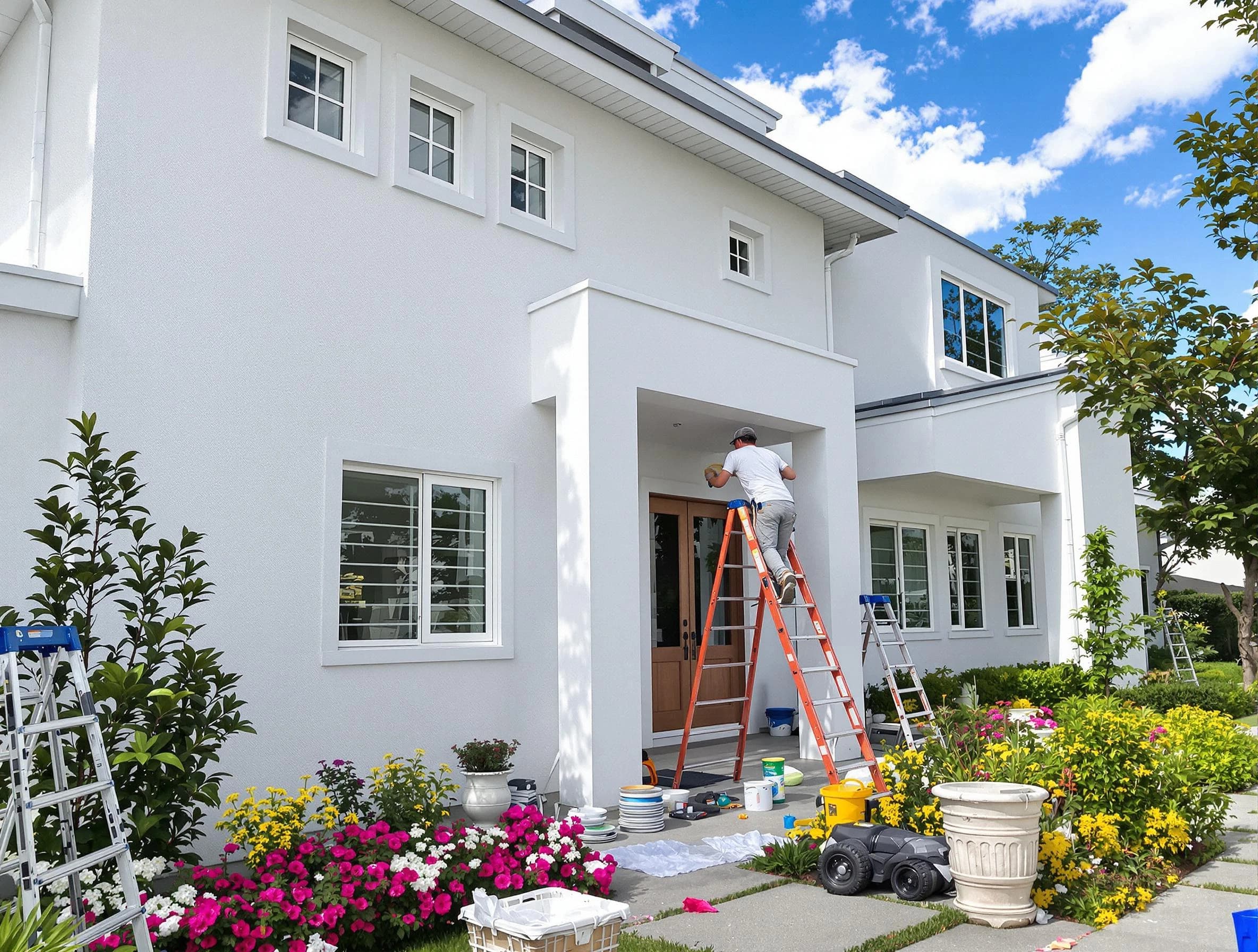 Shaker Heights House Painters team delivering a fresh exterior coat in Shaker Heights, OH